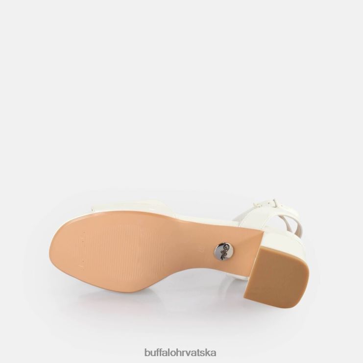 bijela Buffalo lucy uredne sandale na petu |sandale TDD6T356